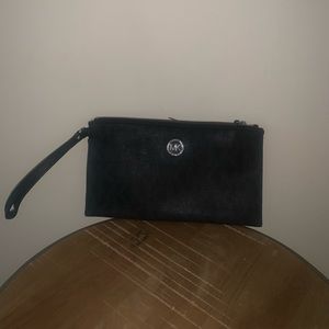 Michael Kors Black Wristlet